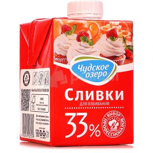 Сливки кондитерские и Молочная продукция