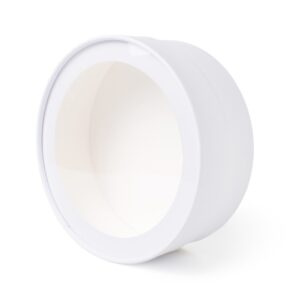 Коробка круглая шляпная 21*7см, Белый, шт