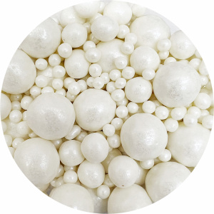 Драже рисовое в глазури матовое МИКС №258М "Белоснежное", кг