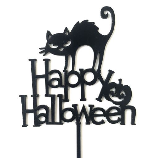 Топпер Happy Halloween 3, 250*130мм, шт