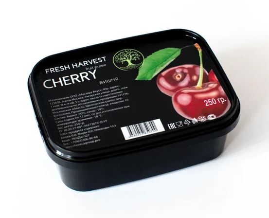 Пюре Вишня "Fresh Harvest" 0,25кг, упак
