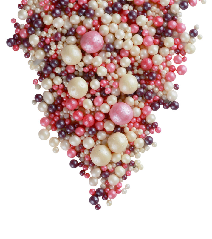 Драже рисовое в глазури Жемчуг Микс №112, кг