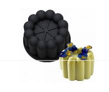 Силиконовая форма для муссовых бенто тортов «Круглая»