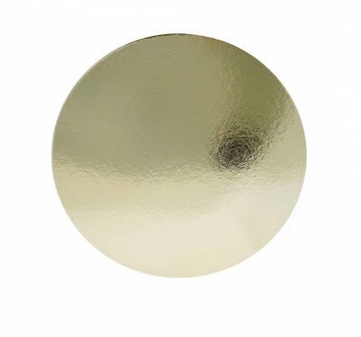 Диск картонный d 9 см, 0,08 см (золото)